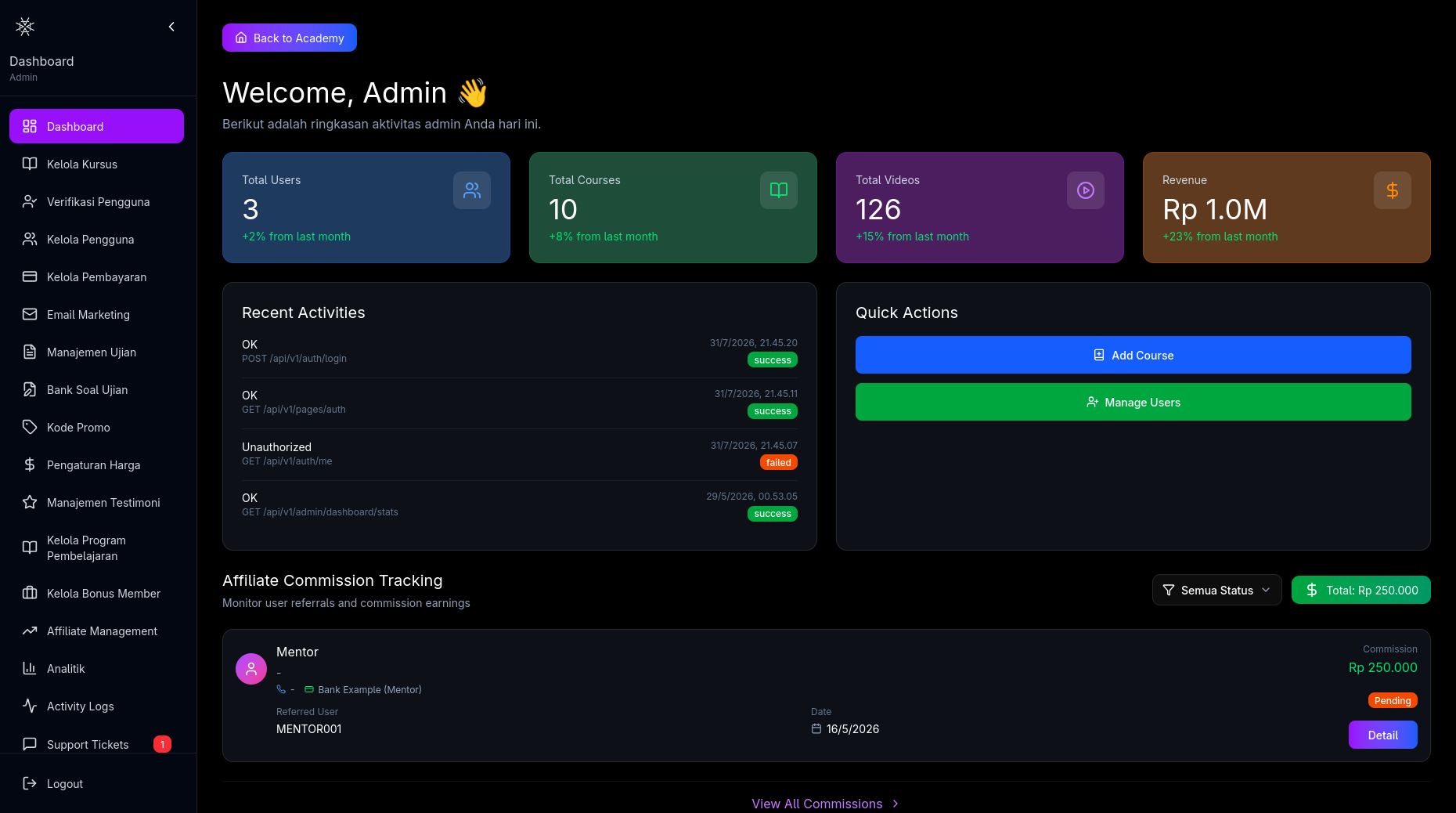 Akademi Solusi screenshot 1
